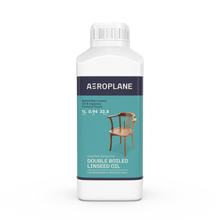 Load image into Gallery viewer, Aeroplane Brand Double Boiled Linseed Oil, Natural Wood Varnish