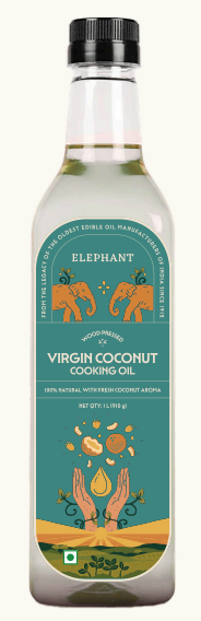 Elephant Wood Pressed Virgin Coconut Oil