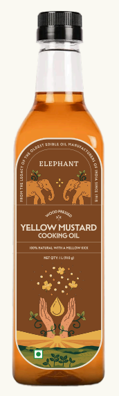 Elephant Wood Pressed Yellow Mustard Oil
