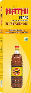 Elephant Brand Hathi Marka Kacchi Ghani Mustard Oil