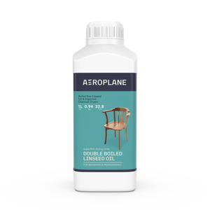 Aeroplane Brand Double Boiled Linseed Oil, Natural Wood Varnish |
