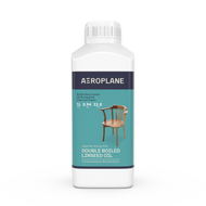 Aeroplane Brand Double Boiled Linseed Oil, Natural Wood Varnish