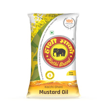 Load image into Gallery viewer, Elephant Brand Hathi Marka Kacchi Ghani Mustard Oil
