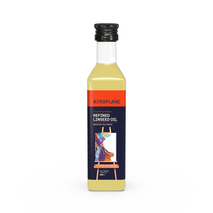 Aeroplane Brand - Refined Linseed Oil for Artists - Reduced Yellowing, Premium Art Supply