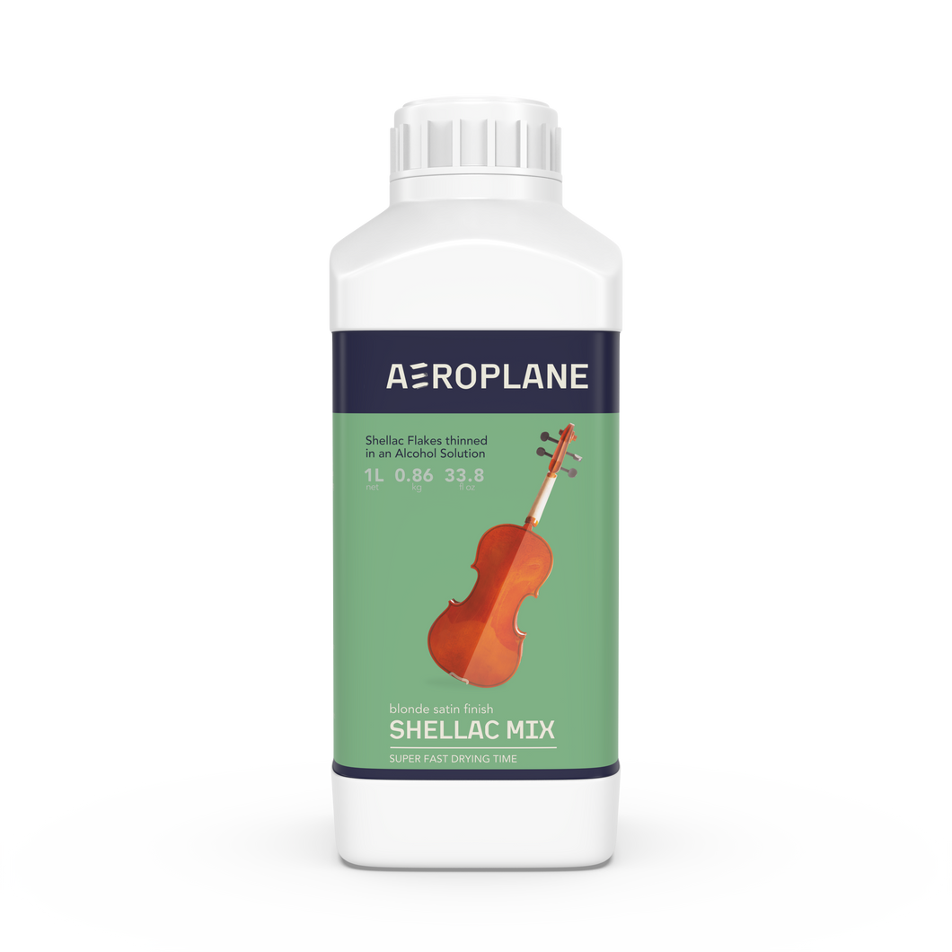 Aeroplane - Shellac Mix - Used for Wood Finishing & Restoration - Wood Varnish |